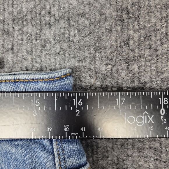 JUDY BLUE JB82170LT Boyfriend Fit Hi Rise Skinny Denim Blue Jeans SIZE 7 28 - Picture 7 of 13